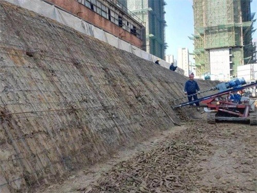 渝北建筑边坡支护